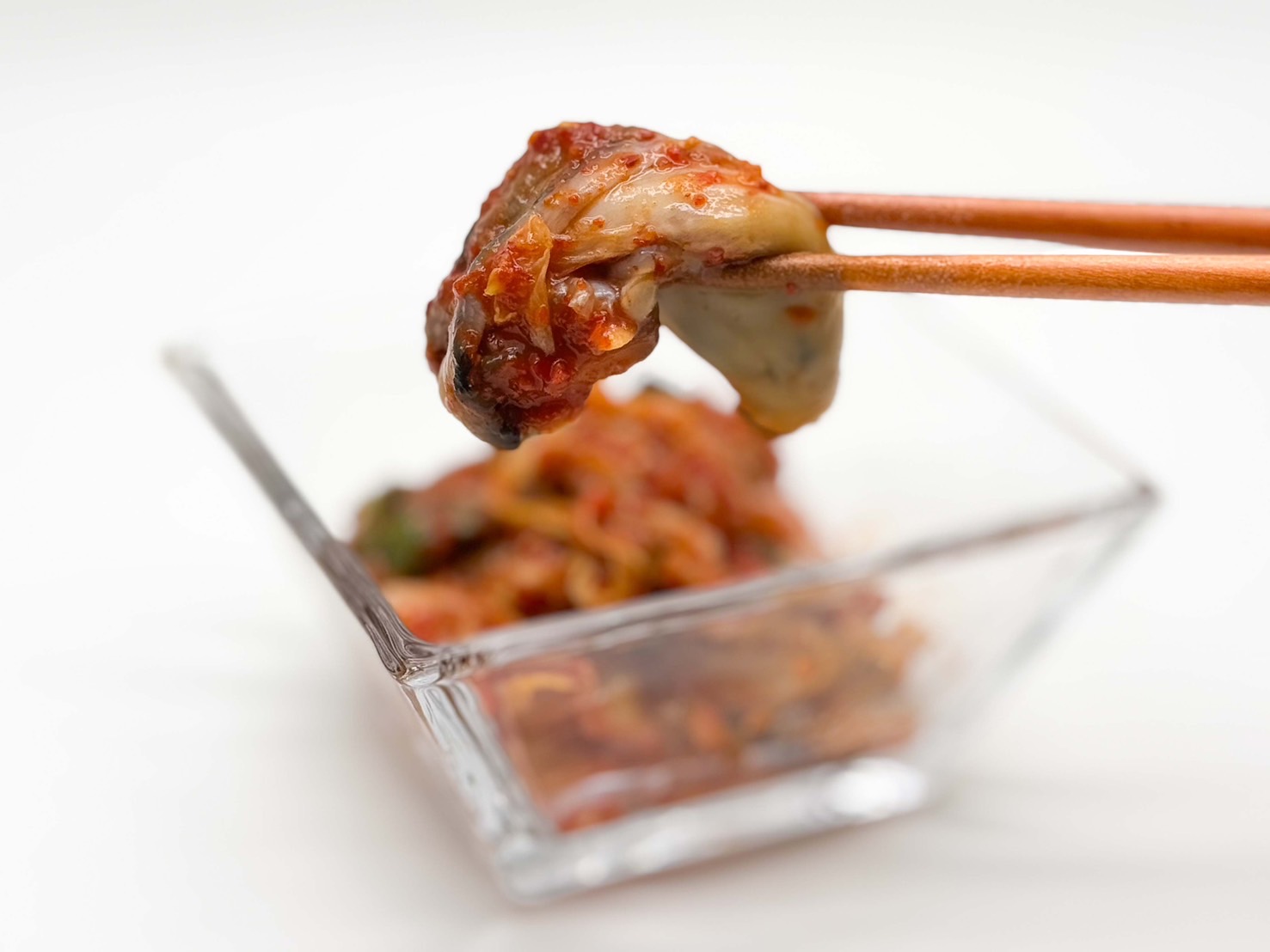 牡蠣と白菜のキムチ