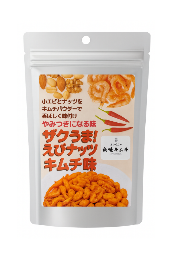 ザク旨！えびナッツキムチ味　（冷凍配送）
