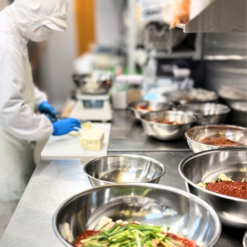 商品製造の写真