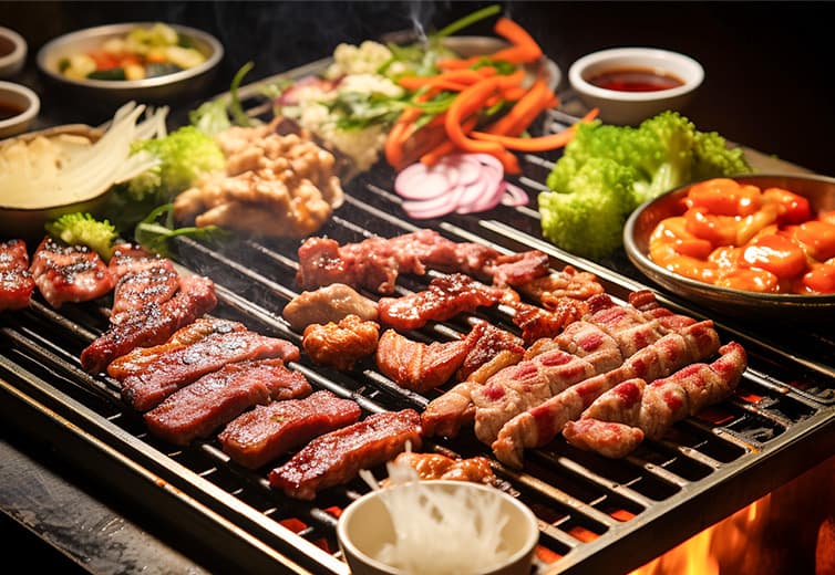 焼肉にももちろん！ 最高に合います